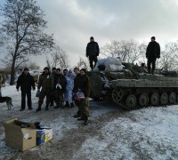 Різдвяне привітання воїні АТО